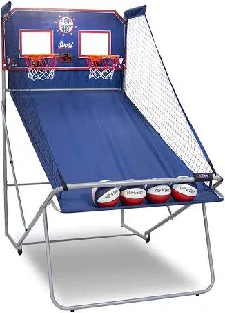 Pop-A-Shot - Dual Shot Sport | Arcade Basketball Fun at Home | Paddle Scoring...