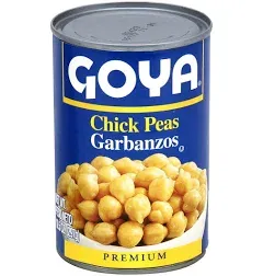 Goya Foods Chick Peas, Garbanzo Beans, 15.5 Ounce (Pack of 8)