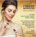 Licorice Root Extract - Natural Herbal Supplement for Wellness &amp; Health 60ml*2