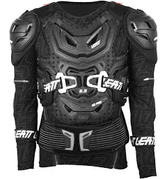 Leatt Moto 5.5 Mens Body Protector-Blac<wbr/>k-2X-Large