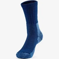 Thorlos A7257 Hiking Crew Single Pair Black Crew Cut Socks Unisex Size M