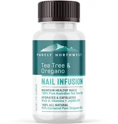 Extra Strength-100% All Natural Fungus Nail Solution for Toenail & Fingernails: Renew Thick, Broken & Discolored Nails Made by Purely Northwest -1fl.oz