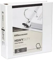 Office Depot Heavy-Duty View 3-Ring Binder