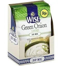 Wise Dip Mix Green Onion - 0.5 Oz