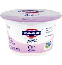 Fage Greek Yogurt, Strained, Nonfat - 6 oz