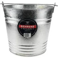 Behrens Galvanized Steel Pail 14 Quart