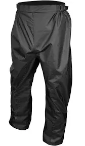 Nelson Rigg Solo Storm Rain Pants, Black, Large