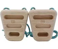 Wood Hangboard Rock Climbing Holds - Sturdy Hang Board for Climbers