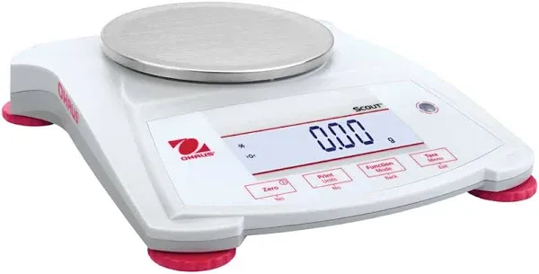 Ohaus SPX222 Scout Analytical Balance, 220 g x 0.01 g