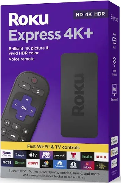 Roku Express 4K+ Streaming Player