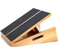 Professional Wooden Slant Board Adjustable Incline Board And Calf Stretcher Stre