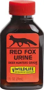 Wildlife Research Center Red Fox Urine Predator Calling Masking Scent for Deer Hunting