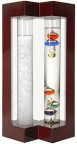 Lily&#039;s Home Desktop Weather Station, with Galileo Thermometer and Fitzroy Storm