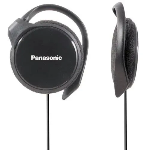 Panasonic- Rp-hs46e-k Slim Clip On Earphone - Black