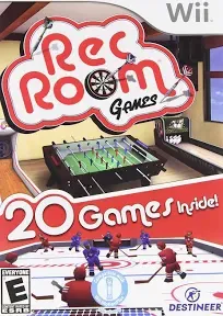 Brand New Rec Room Games (Nintendo Wii, 2009) Sealed