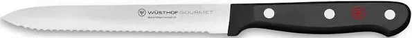 Wusthof Gourmet 5&#034; Utility Knife | Serrated