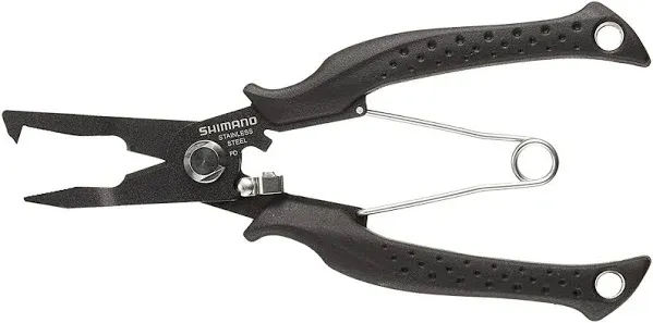 Shimano CT-561P Split Ring Pliers Offshore Straight 185x50x16 mm Bk 462725