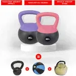 NZG Iron Sand Soft Kettlebell, Shock-Proof Weights