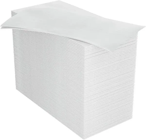 100PACK Disposable Hand Towels for Bathroom, Soft and Absorbent Paper Guest T...