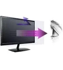 Anti-Blue Light &amp; Glare Screen Protector 3-Pack for 24&#034; Widescreen Monitor