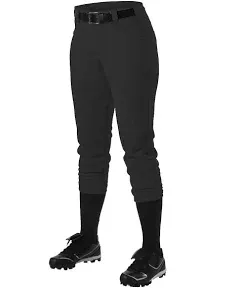 Alleson Women's Fastpitch/Softball Belt Loop Pants