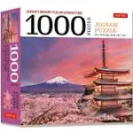 Japan&#039;s Mount Fuji in Springtime- 1000 Piece jigsaw puzzle