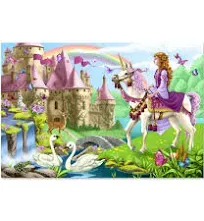 Melissa & Doug Fairy Tale Castle Floor Puzzle