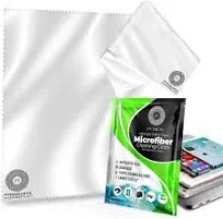 Python Premium Microfiber Cloth 12x16in - Scratch-Free Optical Lens & Glasses Cleaner, Screen Cleaning for Computers, TVs, Apple Devices, Zeiss Lenses, Luxury Watches & Expensive Optics