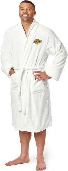 Los Angeles Lakers Men's Silk Touch Bath Robe