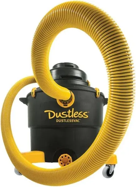 DUSTLESS TECHNOLOGIES--<wbr/>LOVE LESS ASH CO D1603 Dust Extractor,16 gal.,Plastic,1<wbr/>31