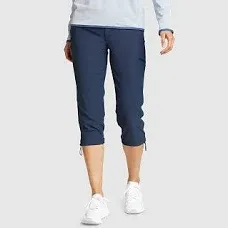 gray‎ NWT Eddie Bauer Ladies&#x27; Rainier Capri