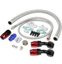 DNA Motoring Universal Turbo Charger Complete Kit