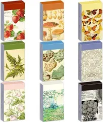 9 Sets 450 Sheets Washi Stickers for Journaling, Plants Fruit Flowers Butterfly Shell Boho Stickers Vintage Aesthetic Scrapbook Sticker for Bullet Journal Art Diary Card Craft Gifts Planner Notebook