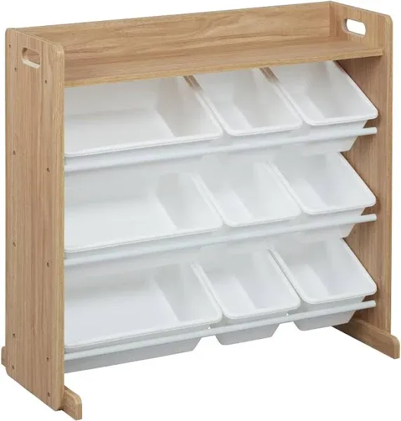 ECR4Kids 3-Tier Organizer with Shelf and 9 Bins