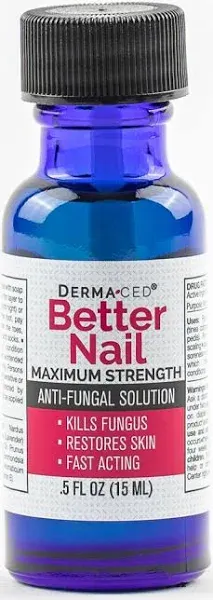 Better Nail - Treatment for Fungus Under & Around the Nail - Maximum Strength, 25% Anti Fungal Solution for Nail Support, Nail Restoring