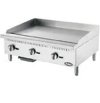 Atosa ATMG-36_LP CookRite Heavy Duty Griddle Gas Countertop