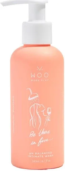 Woo More Play, Be There In Five, Feminine Wash, pH Balanced, Made With... 