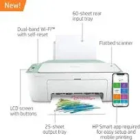 HP DeskJet 3772 All-in-One Wireless Color Inkjet Printer