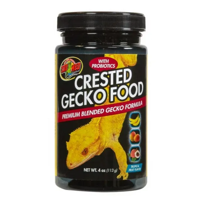 Zoo Med Crested Gecko Food - Tropical Fruit - 8 oz