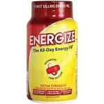 ENERGIZE™ Extra Strength Energy Pills - All Day Energy (60 Count)