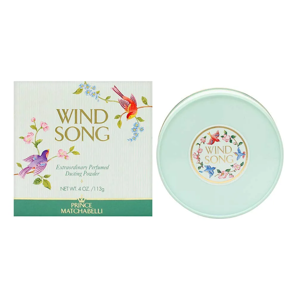 Wind Song Prince Matchabelli Extraordinary Perfumed Dusting Powder 4.0 OZ