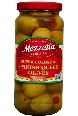 Mezzetta Olives Spanish Queen Super Colossal