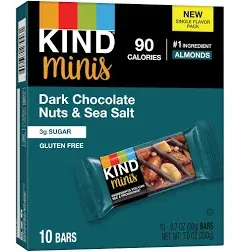 Kind Minis Dark Chocolate Nuts Sea Salt