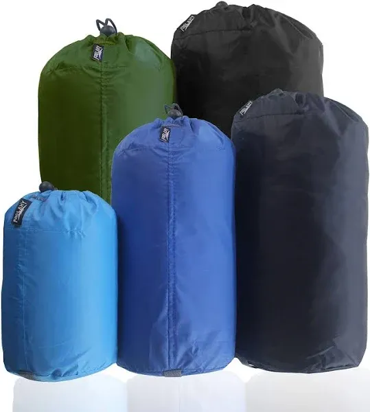 Stuff Sack Set 3-Pack (3L&amp;5L&amp;9L), Ultralight Ditty Bags with Dust Flap for Trave