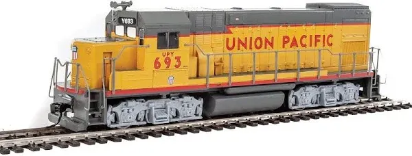 Walthers Trainline HO Scale Model EMD GP15-1 - Standard DC - Union Pacific(R) (Yellow, Gray, Red)