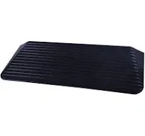 BESEA 2.5&#034; Rise Threshold Ramp Wheelchair Ramp Rubber Curb Ramp for Home Door...