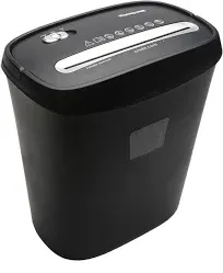 Honeywell 8 Sheet Cross Cut Paper Shredder, Efficient Paper Shredder for Home and Office Use, Compact Design, Secure Cross Cut Paper Shredder for Confidential Document Disposal