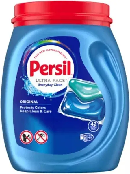 Persil Ultra Pacs Everyday Clean Laundry Detergent Original