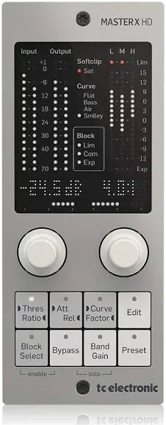 TC Electronic MASTER X HD-DT Native Multi-Band Dynamics Processor Plug-In | Reverb