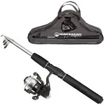 Wakeman Ultra Series Telescopic Spinning Rod and Reel Combo